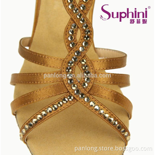 Fashion Women High Heel Sandal, Crystal Dance Shoes